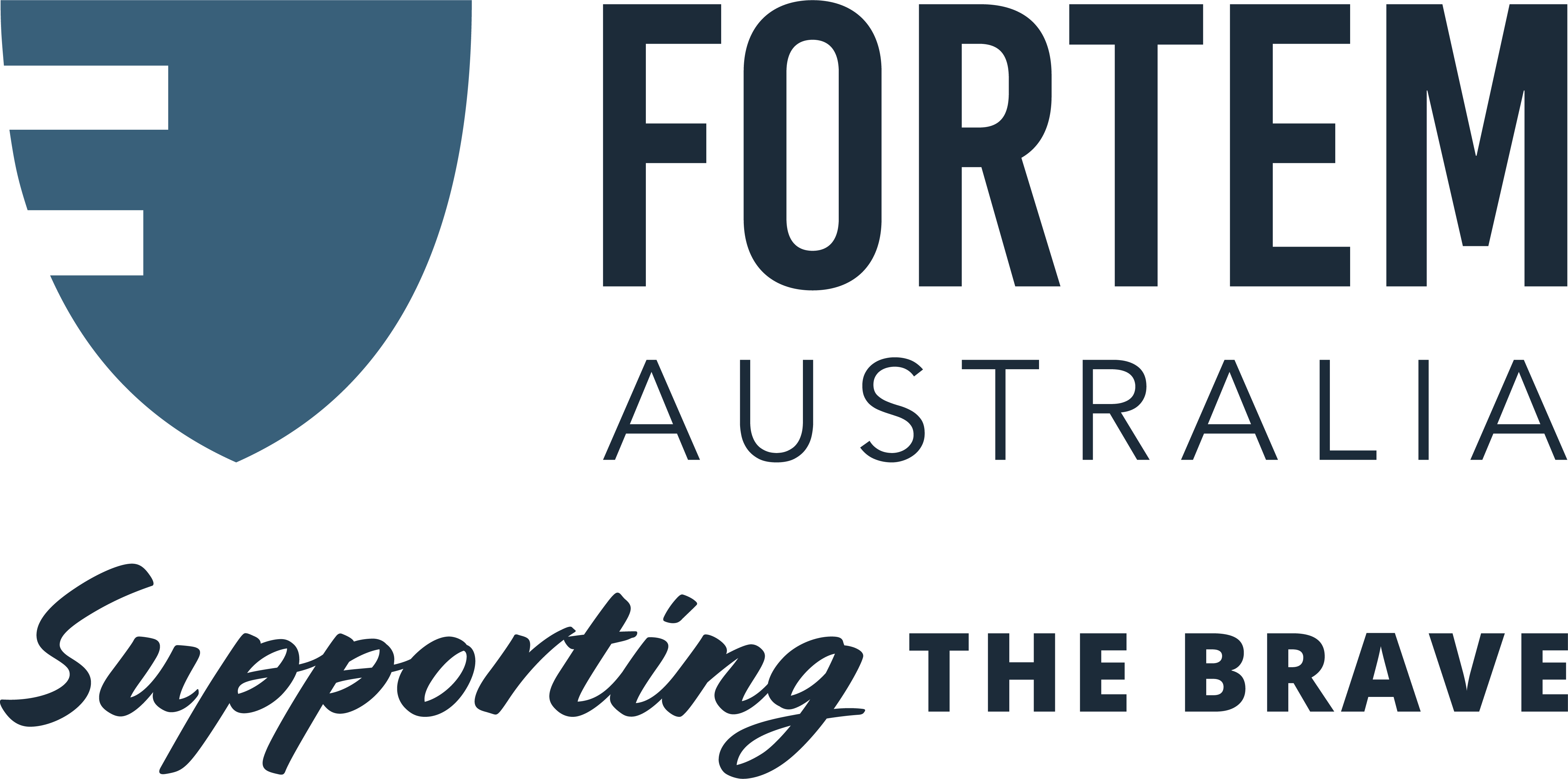 Fortem Australia Logo_inline_Supporting_the_brave